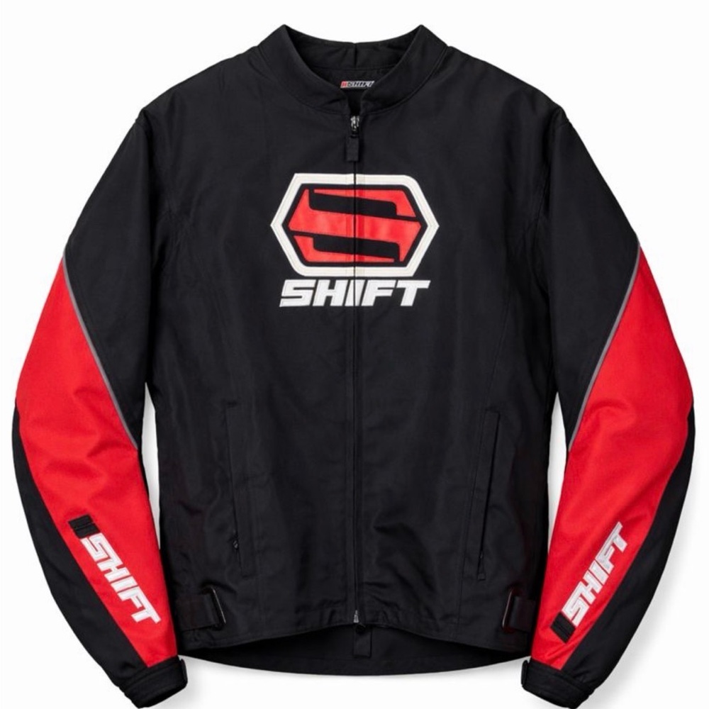 Shift Motorcycle Jacket – Black/Red – Men’s XL Excellent condition